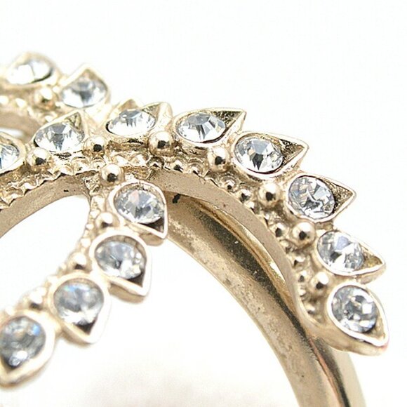 CHANEL Gold Logo Ring - Picture 7 of 10